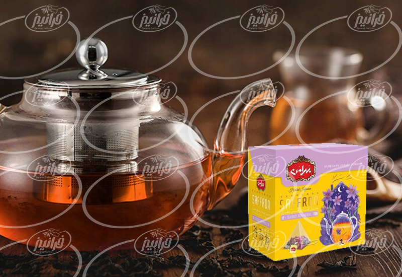 بازرگانی محصولات چای زعفرانی بهرامن