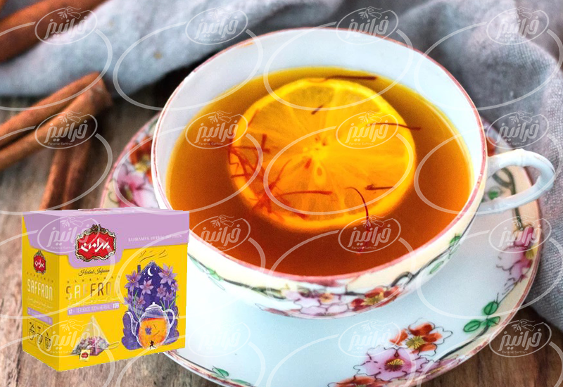 بازرگانی محصولات چای زعفرانی بهرامن